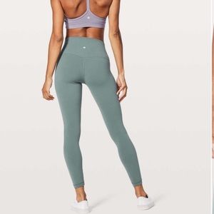 Lululemon align pants size 10 sea foam green